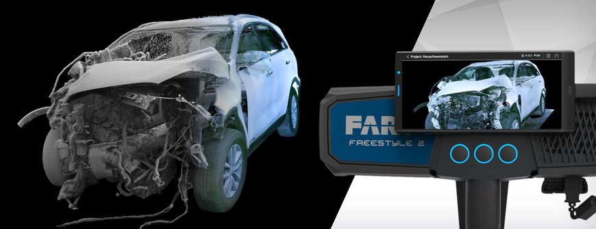 FARO® Launches Freestyle 2 Portable 3D Scanner